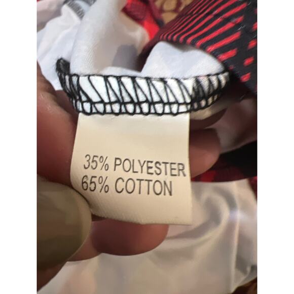 Roshop Heart and Plaid Crew Neck with Pockets Dress NWT Size M - Picture 10 of 11